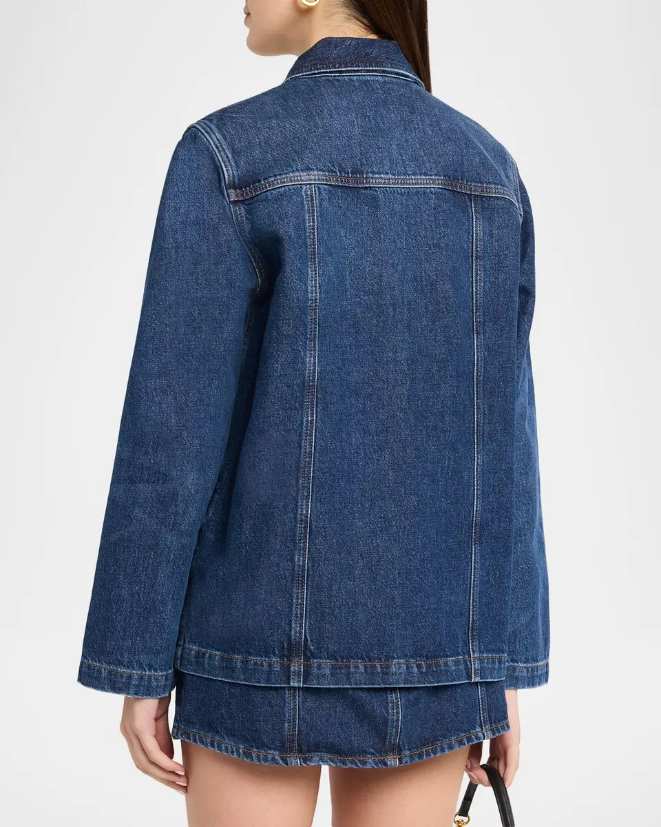 Frame The Denim Utility Jacket | Thumbnail 3 Frame The Denim Utility Jacket | Thumbnail 3