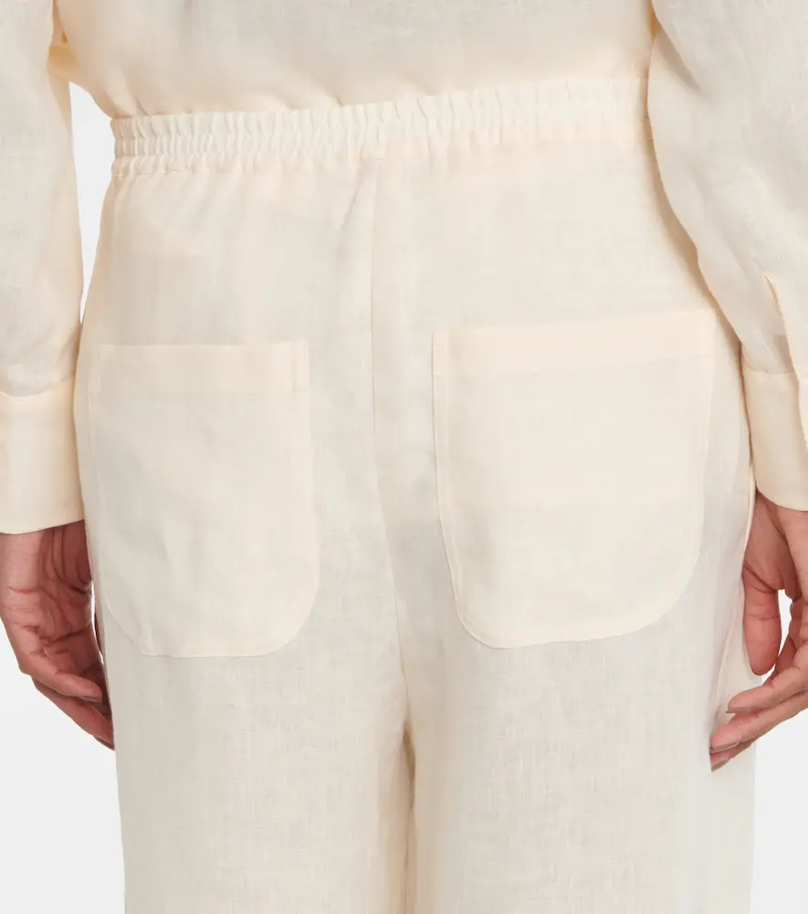Eres Select linen wide-leg pants | Thumbnail 2 Eres Select linen wide-leg pants | Thumbnail 2