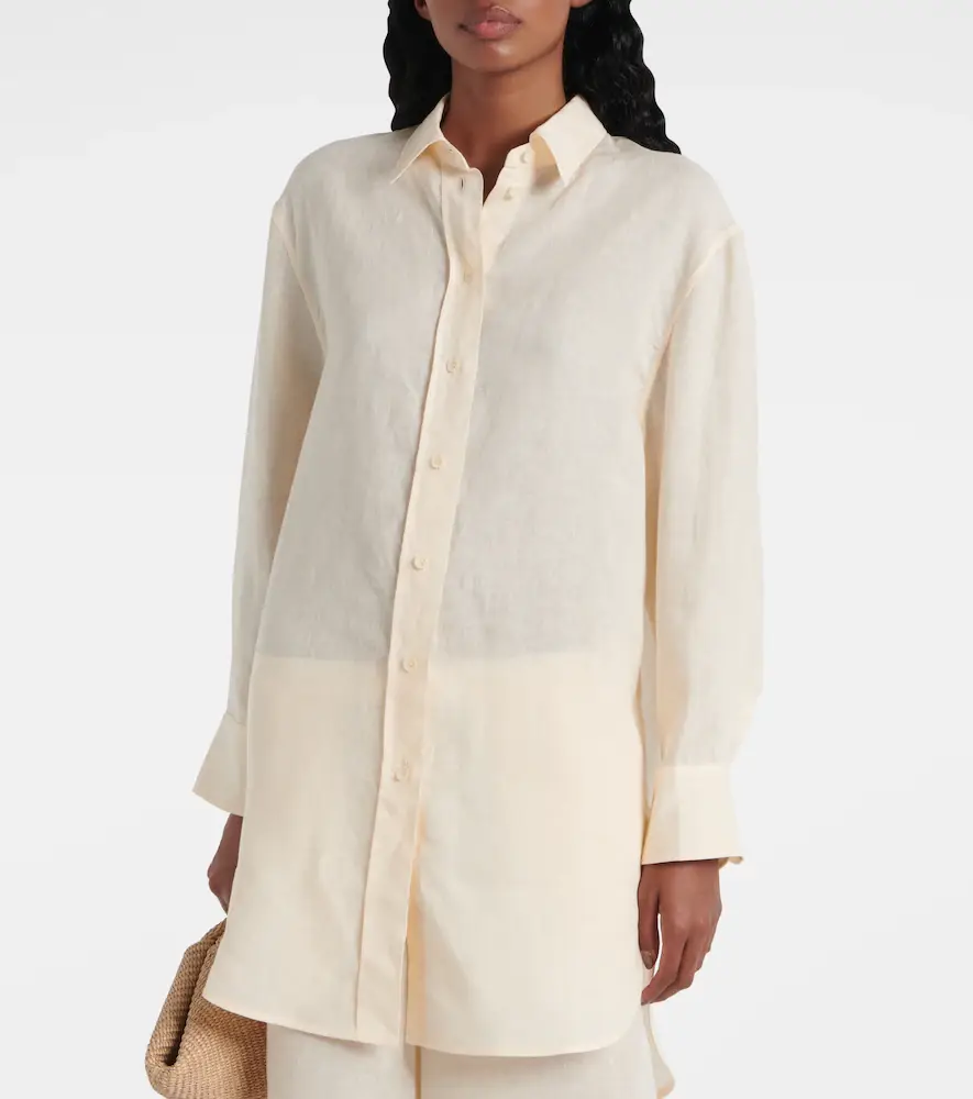 Eres Mignonette linen shirt | Thumbnail 2 Eres Mignonette linen shirt | Thumbnail 2