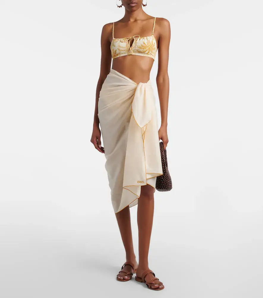 Eres Cabine cotton beach cover-up | Thumbnail 3 Eres Cabine cotton beach cover-up | Thumbnail 3