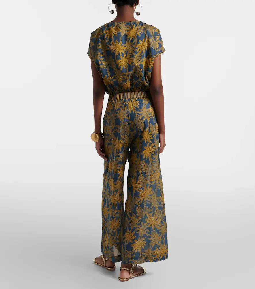 Eres Itinérant cotton voile wide-leg pants | Thumbnail 3 Eres Itinérant cotton voile wide-leg pants | Thumbnail 3