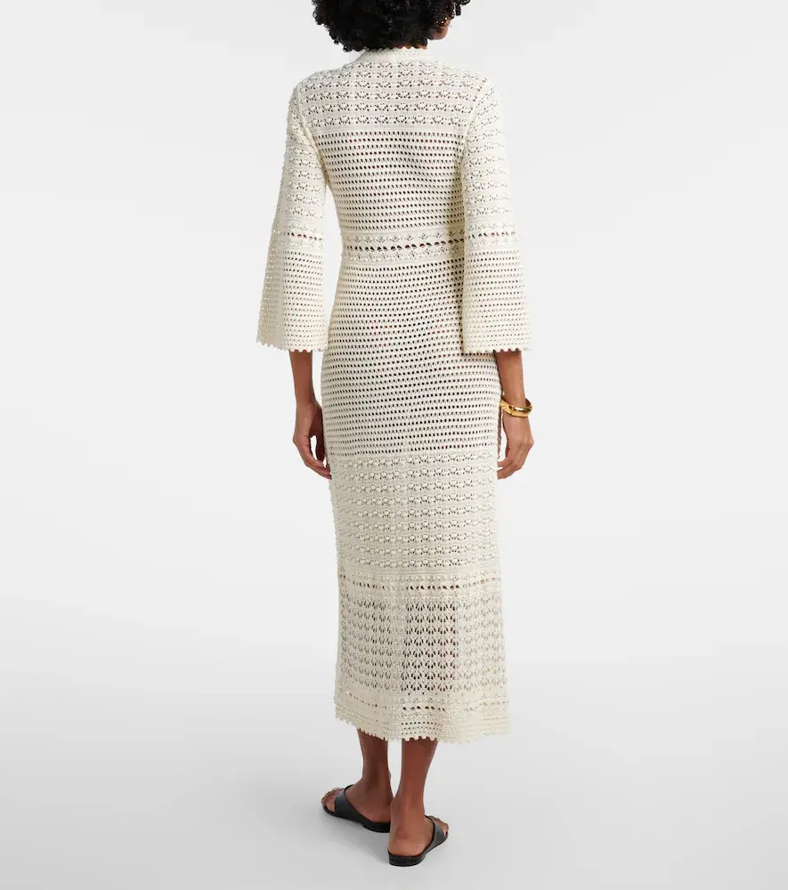 Eres Madone crochet midi dress | Thumbnail 5 Eres Madone crochet midi dress | Thumbnail 5