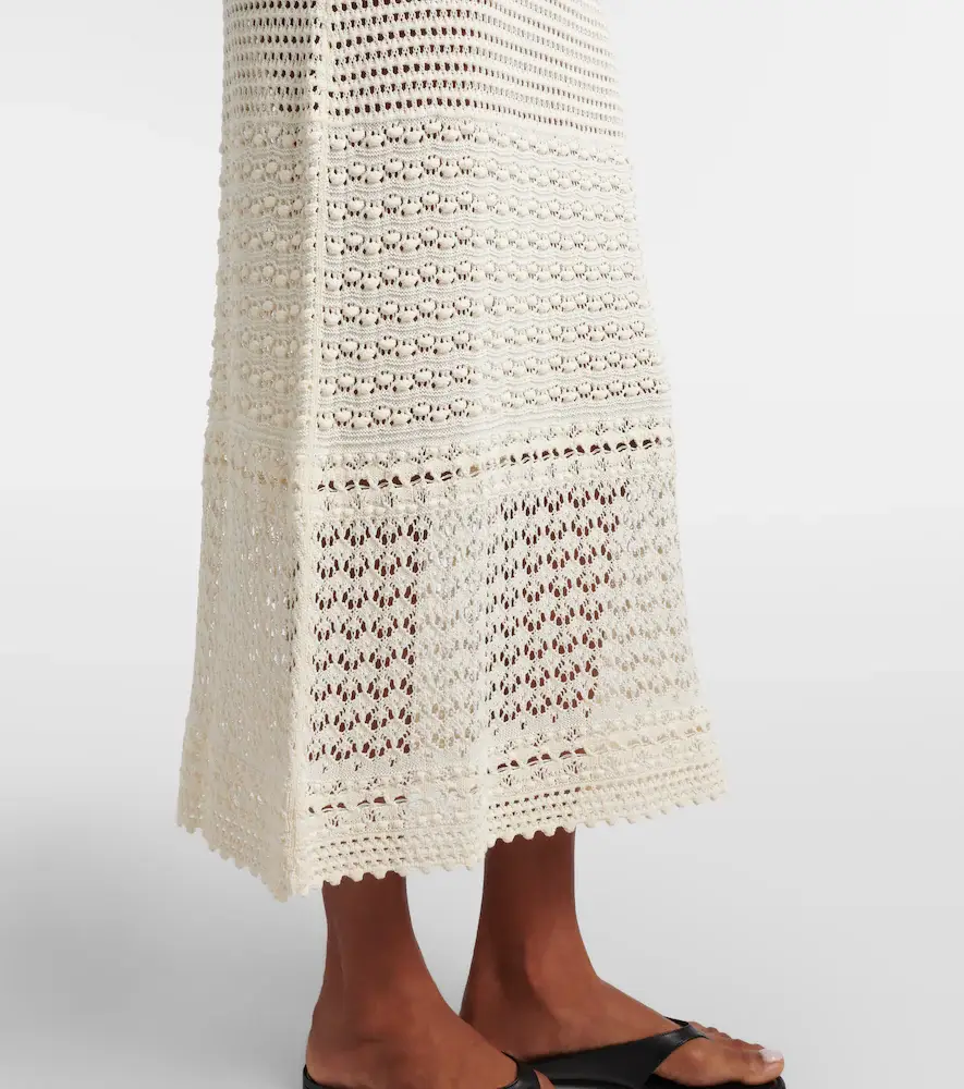 Eres Madone crochet midi dress | Thumbnail 6 Eres Madone crochet midi dress | Thumbnail 6