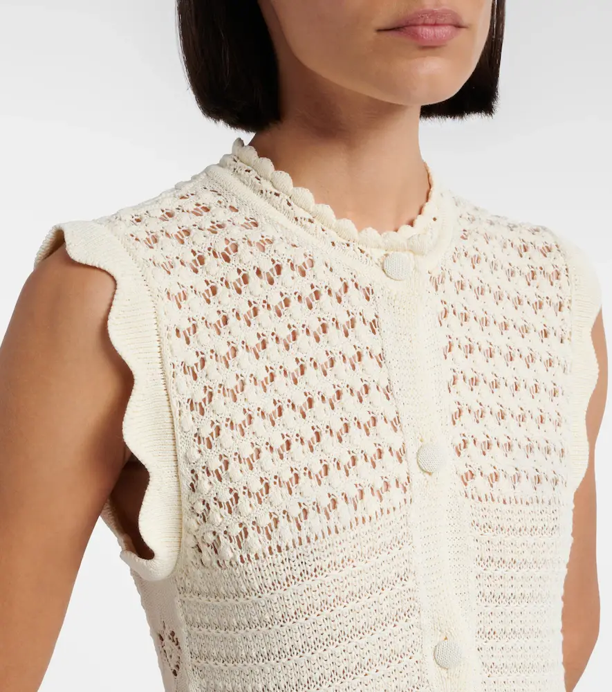 Eres Aurora crochet top | Thumbnail 2 Eres Aurora crochet top | Thumbnail 2