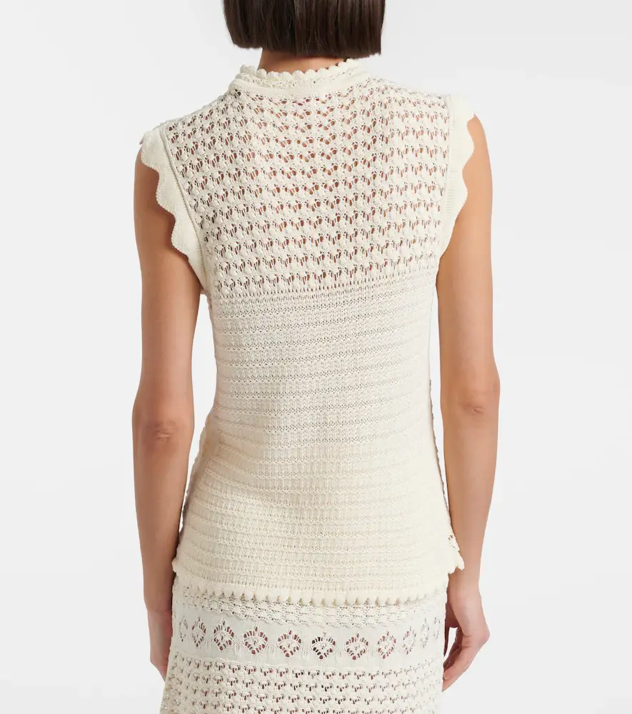 Eres Aurora crochet top | Thumbnail 5 Eres Aurora crochet top | Thumbnail 5
