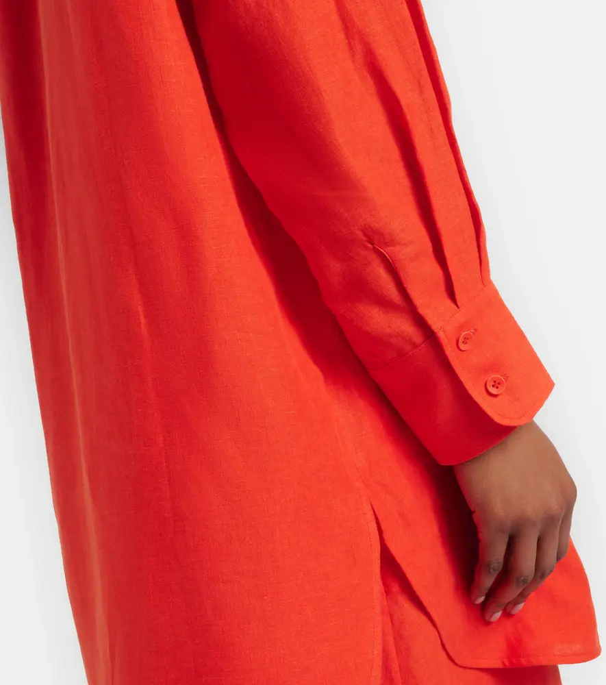 Eres Mignonnette oversized linen shirt | Thumbnail 5 Eres Mignonnette oversized linen shirt | Thumbnail 5