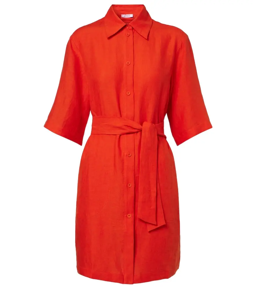 Eres Séducteur linen shirt dress | Image 1 Eres Séducteur linen shirt dress | Image 1