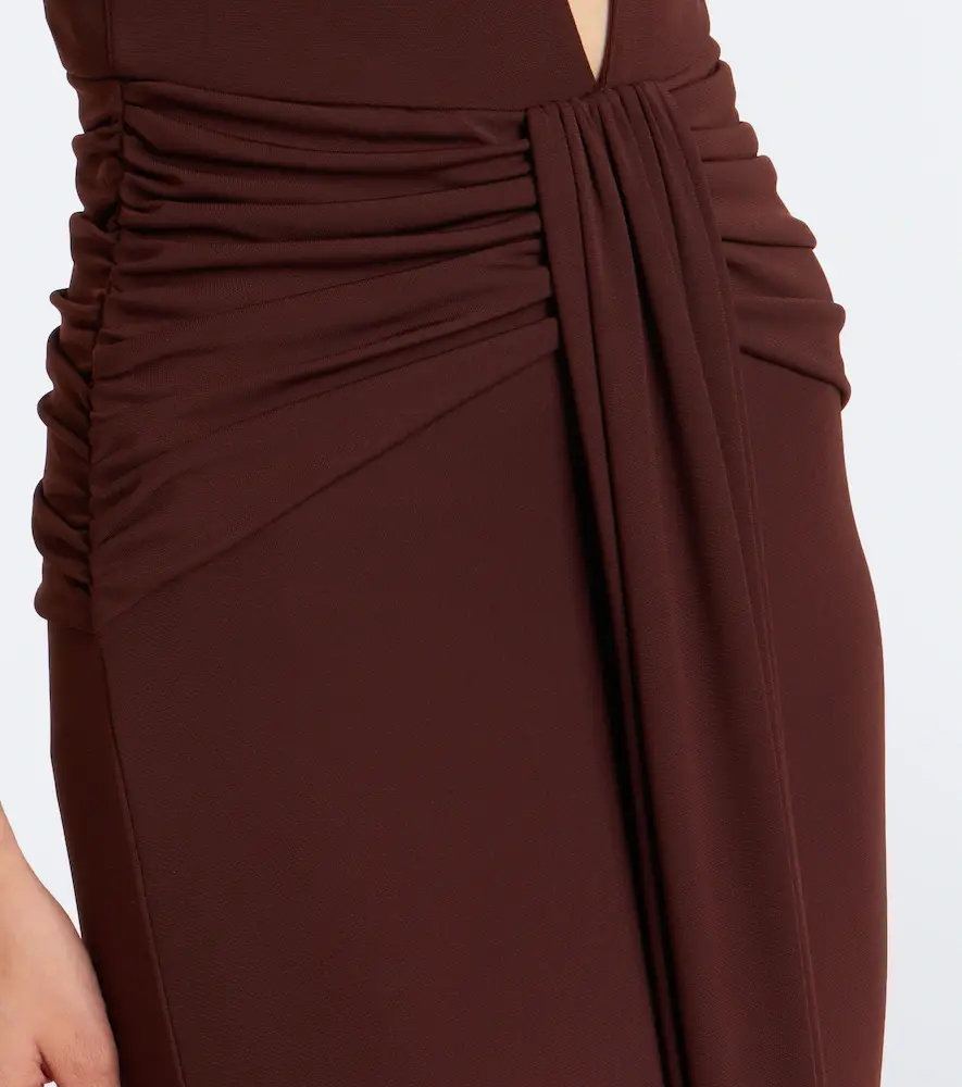 The New Arrivals Ilkyaz Ozel Siwa gathered ruched gown | Thumbnail 4 The New Arrivals Ilkyaz Ozel Siwa gathered ruched gown | Thumbnail 4