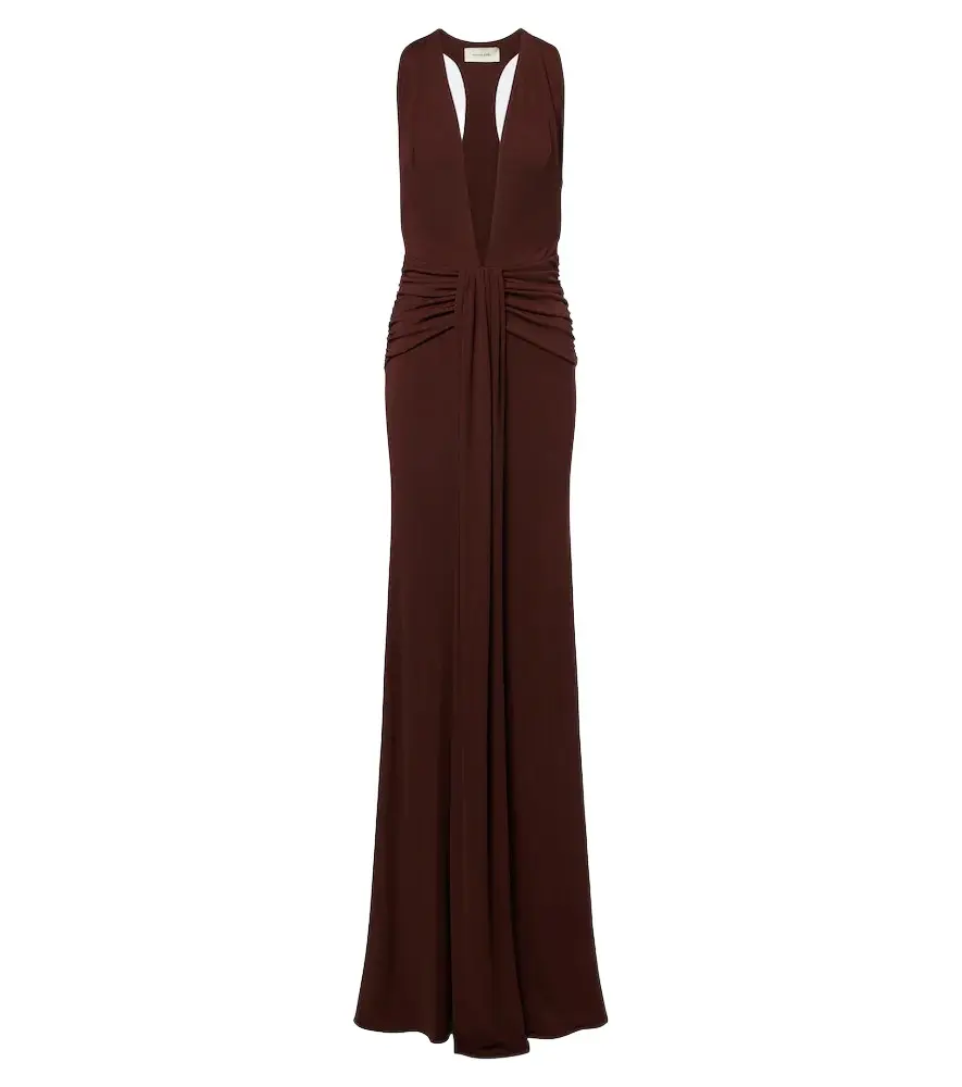 The New Arrivals Ilkyaz Ozel Siwa gathered ruched gown | Image 1 The New Arrivals Ilkyaz Ozel Siwa gathered ruched gown | Image 1