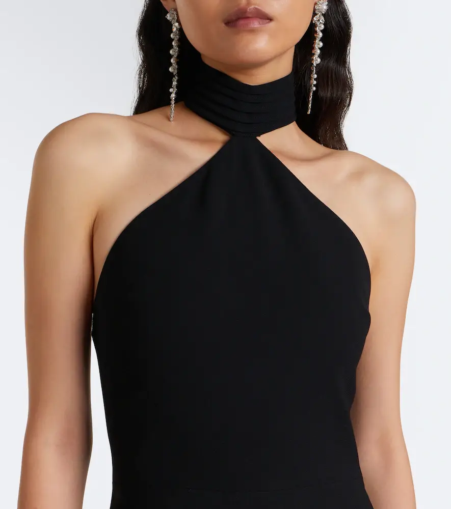 The New Arrivals Ilkyaz Ozel Kailash halterneck gown | Thumbnail 5
