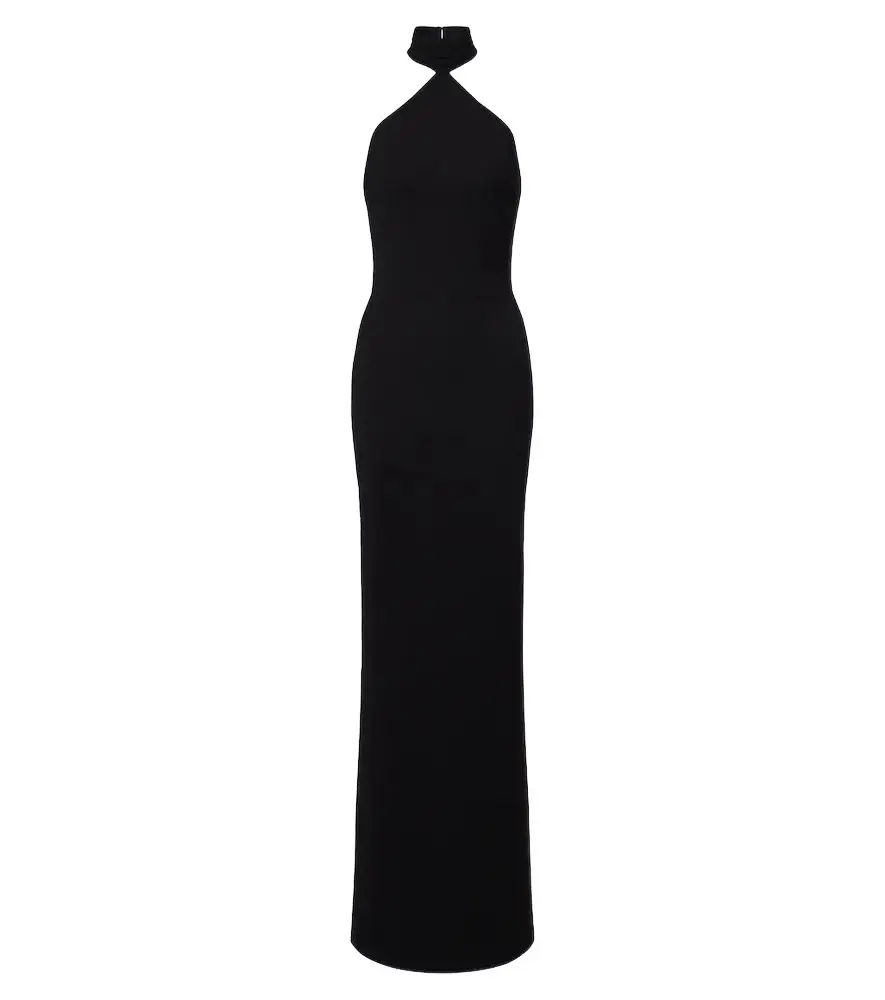 The New Arrivals Ilkyaz Ozel Kailash halterneck gown | Image 1 The New Arrivals Ilkyaz Ozel Kailash halterneck gown | Image 1