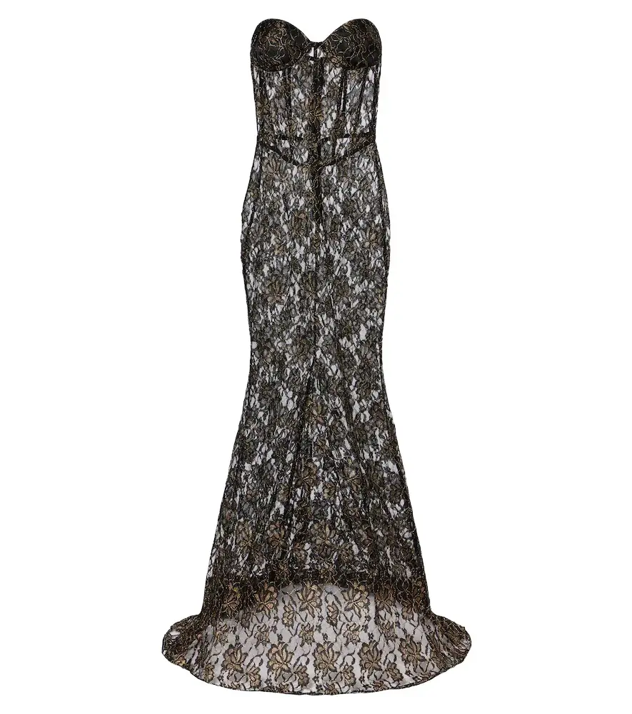 Evelyne lace bustier gown Evelyne lace bustier gown