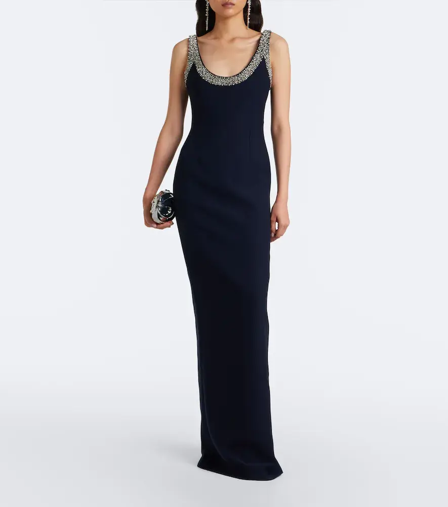 The New Arrivals Ilkyaz Ozel Crystal-embellished gown | Thumbnail 6