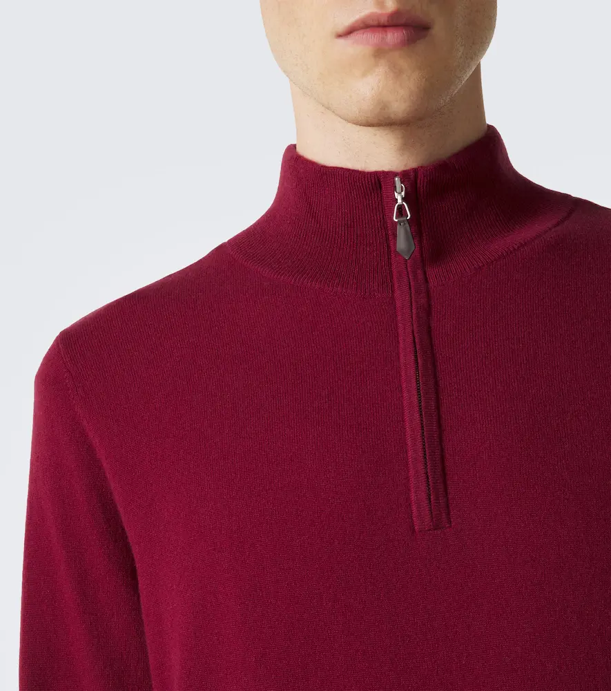Arch4 Mr Fenchurch cashmere half-zip sweater | Thumbnail 2 Arch4 Mr Fenchurch cashmere half-zip sweater | Thumbnail 2