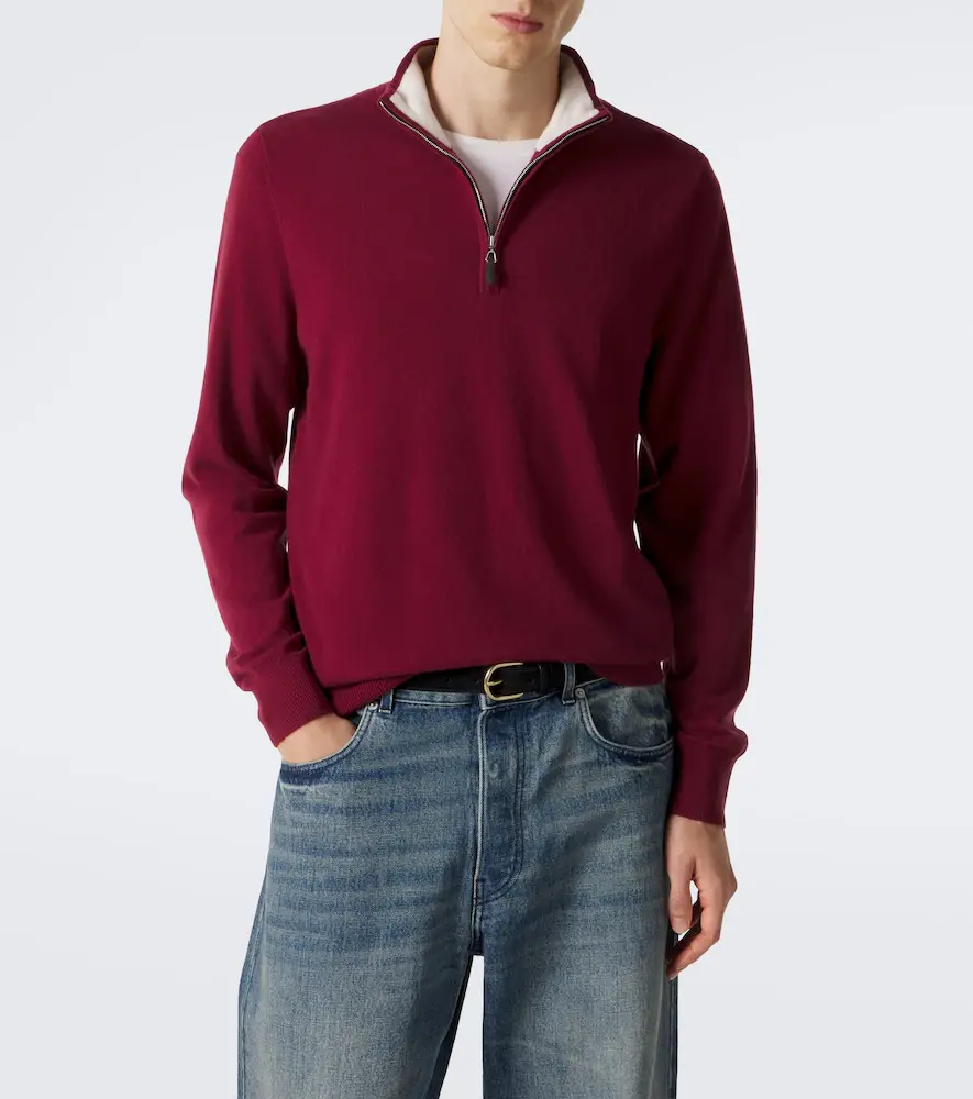 Arch4 Mr Fenchurch cashmere half-zip sweater | Thumbnail 3 Arch4 Mr Fenchurch cashmere half-zip sweater | Thumbnail 3