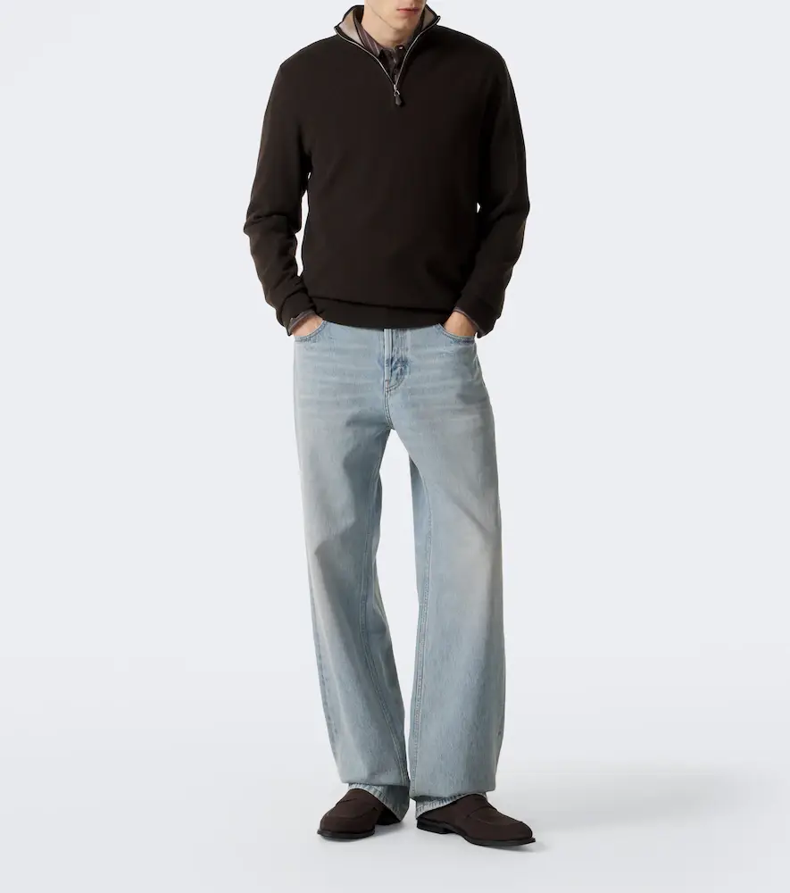 Arch4 Mr Fenchurch cashmere half-zip sweater | Thumbnail 3 Arch4 Mr Fenchurch cashmere half-zip sweater | Thumbnail 3