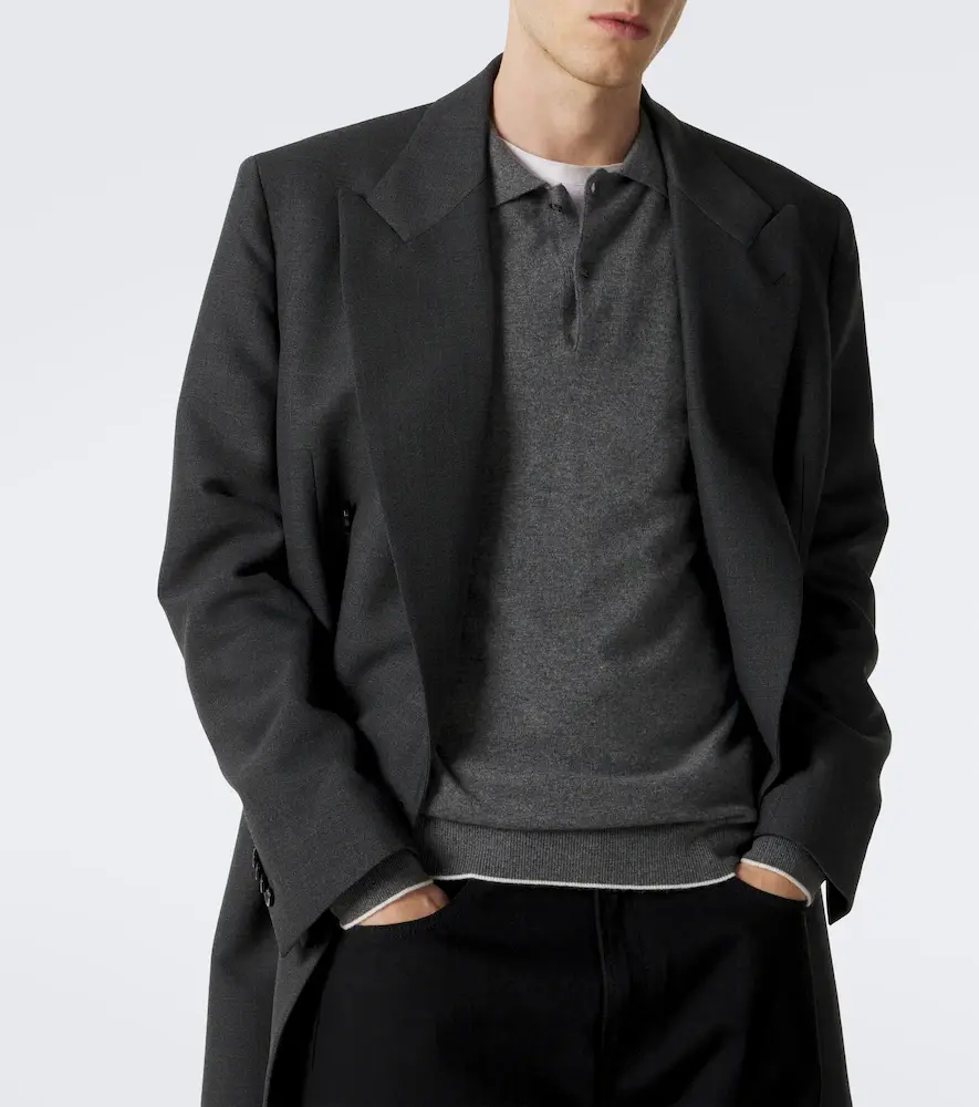Arch4 Mr Swansea cashmere polo sweater | Thumbnail 2 Arch4 Mr Swansea cashmere polo sweater | Thumbnail 2