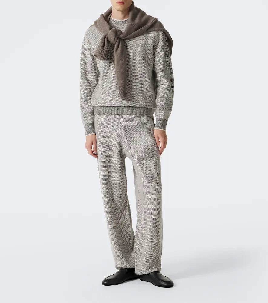 Arch4 Mr Banksy cashmere wide-leg pants | Thumbnail 6 Arch4 Mr Banksy cashmere wide-leg pants | Thumbnail 6