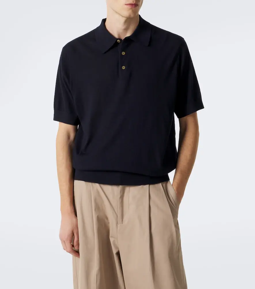 Arch4 Mr Ascot cashmere polo shirt | Thumbnail 2 Arch4 Mr Ascot cashmere polo shirt | Thumbnail 2