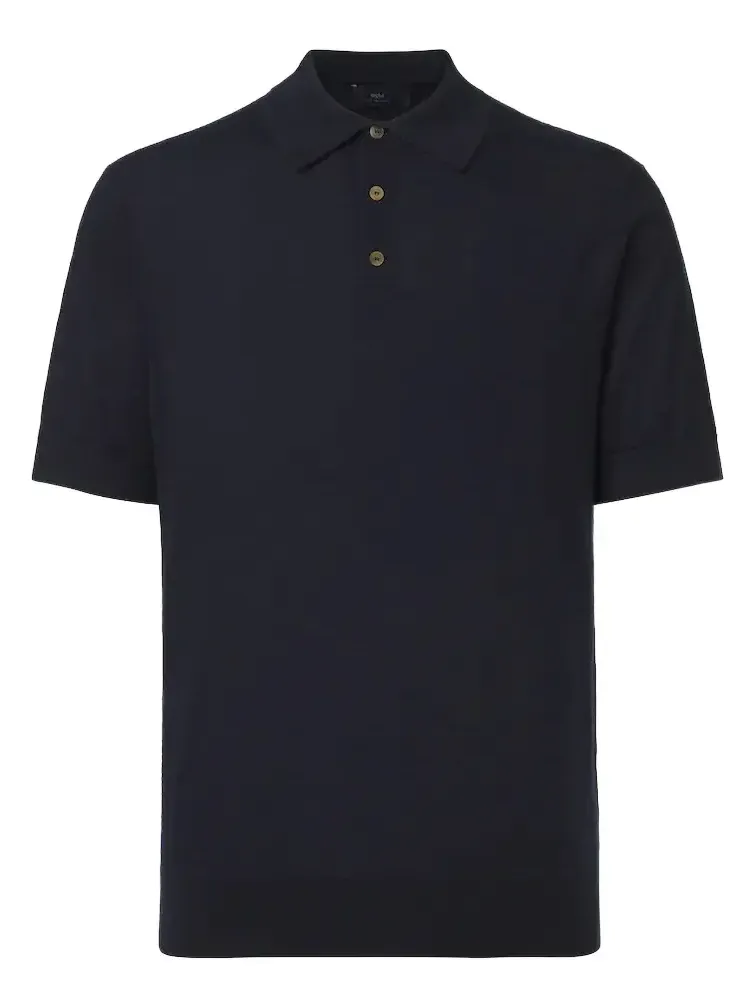 Mr Ascot cashmere polo shirt Mr Ascot cashmere polo shirt
