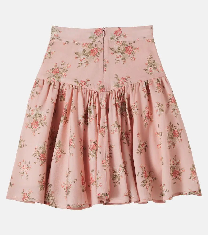 Petite Amalie Floral skirt | Thumbnail 4 Petite Amalie Floral skirt | Thumbnail 4
