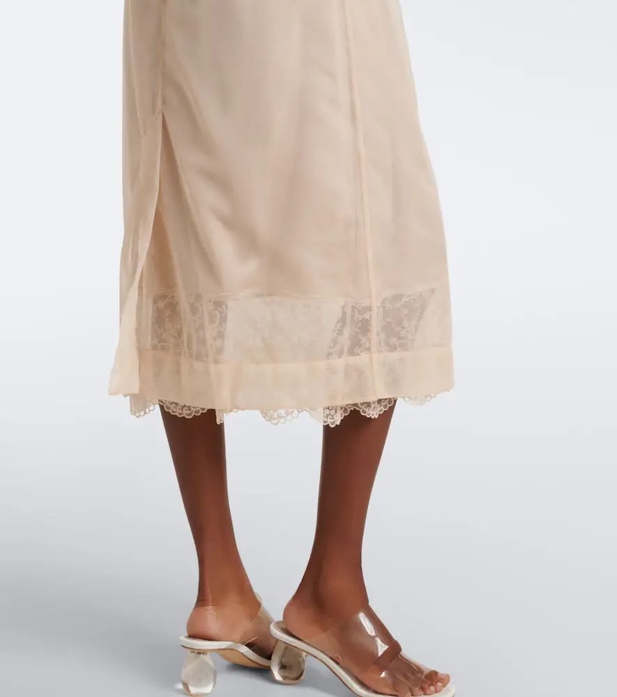 Simone Rocha Embellished floral-appliqué tulle midi dress | Thumbnail 5 Simone Rocha Embellished floral-appliqué tulle midi dress | Thumbnail 5