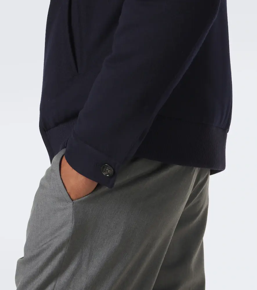 Kiton Wool bomber jacket | Thumbnail 3 Kiton Wool bomber jacket | Thumbnail 3