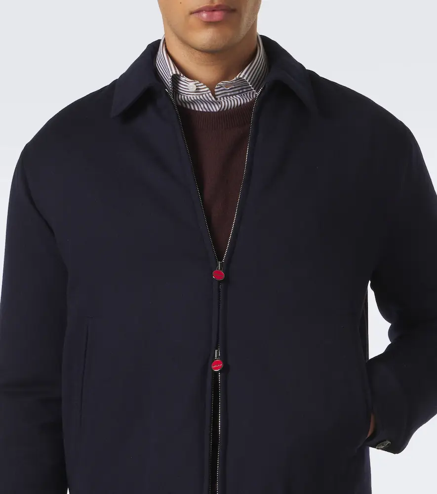 Kiton Wool bomber jacket | Thumbnail 5 Kiton Wool bomber jacket | Thumbnail 5