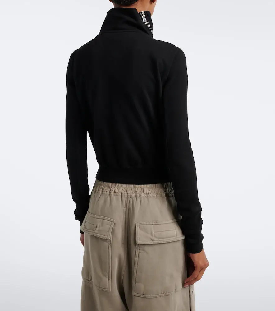 Rick Owens DRKSHDW Mountain cotton zip-up sweatshirt | Thumbnail 6 Rick Owens DRKSHDW Mountain cotton zip-up sweatshirt | Thumbnail 6