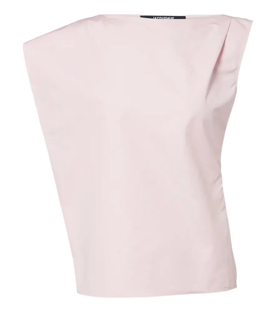 Jacquemus Haut Drap cotton top | Image 1 Jacquemus Haut Drap cotton top | Image 1
