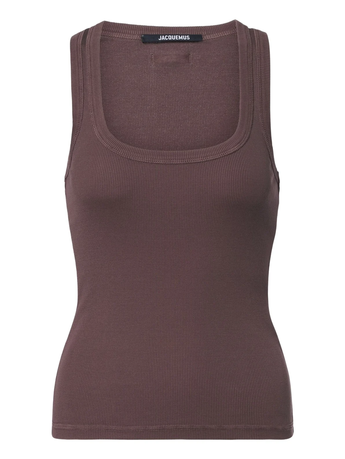 Grosgrain cotton jersey tank top Grosgrain cotton jersey tank top