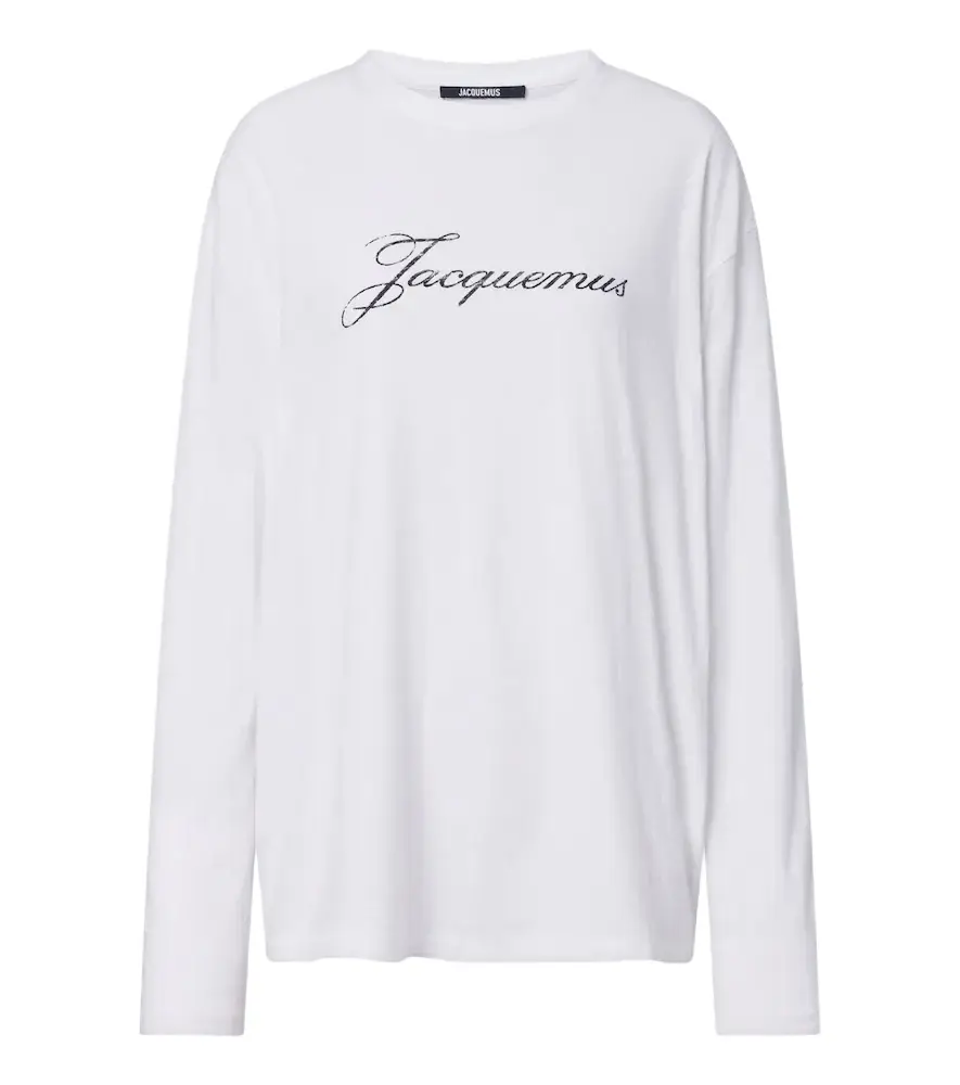 Jacquemus Logo cotton and hemp jersey T-shirt | Image 1 Jacquemus Logo cotton and hemp jersey T-shirt | Image 1