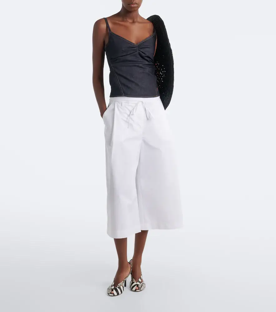 Jacquemus Pina de-Nîmes gathered denim top | Thumbnail 5 Jacquemus Pina de-Nîmes gathered denim top | Thumbnail 5