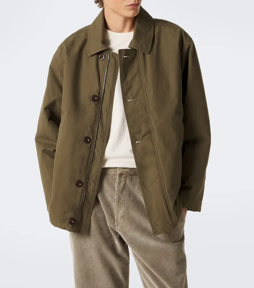 The Row Rafi cotton jacket | Thumbnail 3