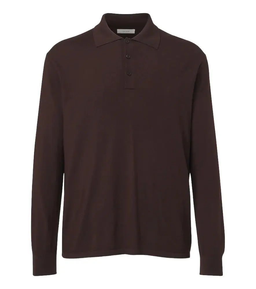 Menville wool polo sweater
