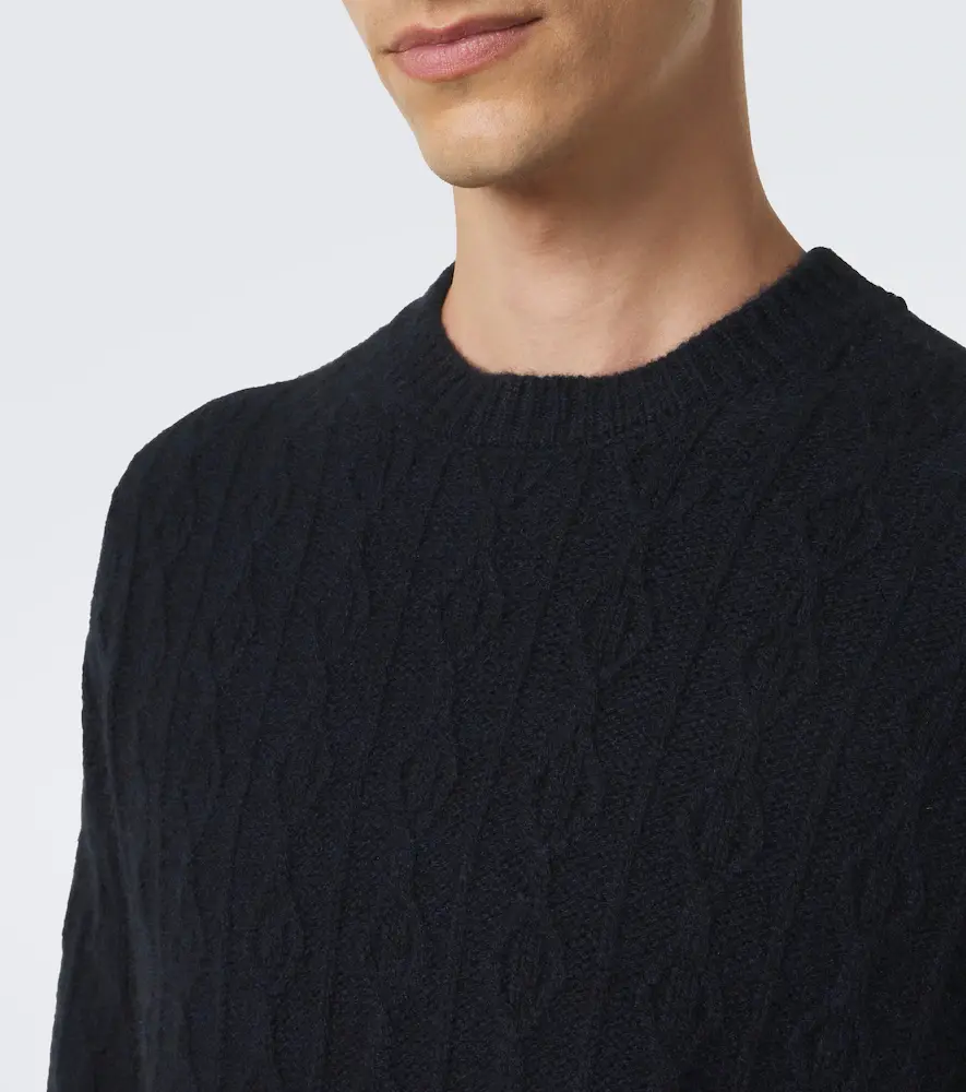 The Row Nanni cable-knit cashmere sweater | Thumbnail 3