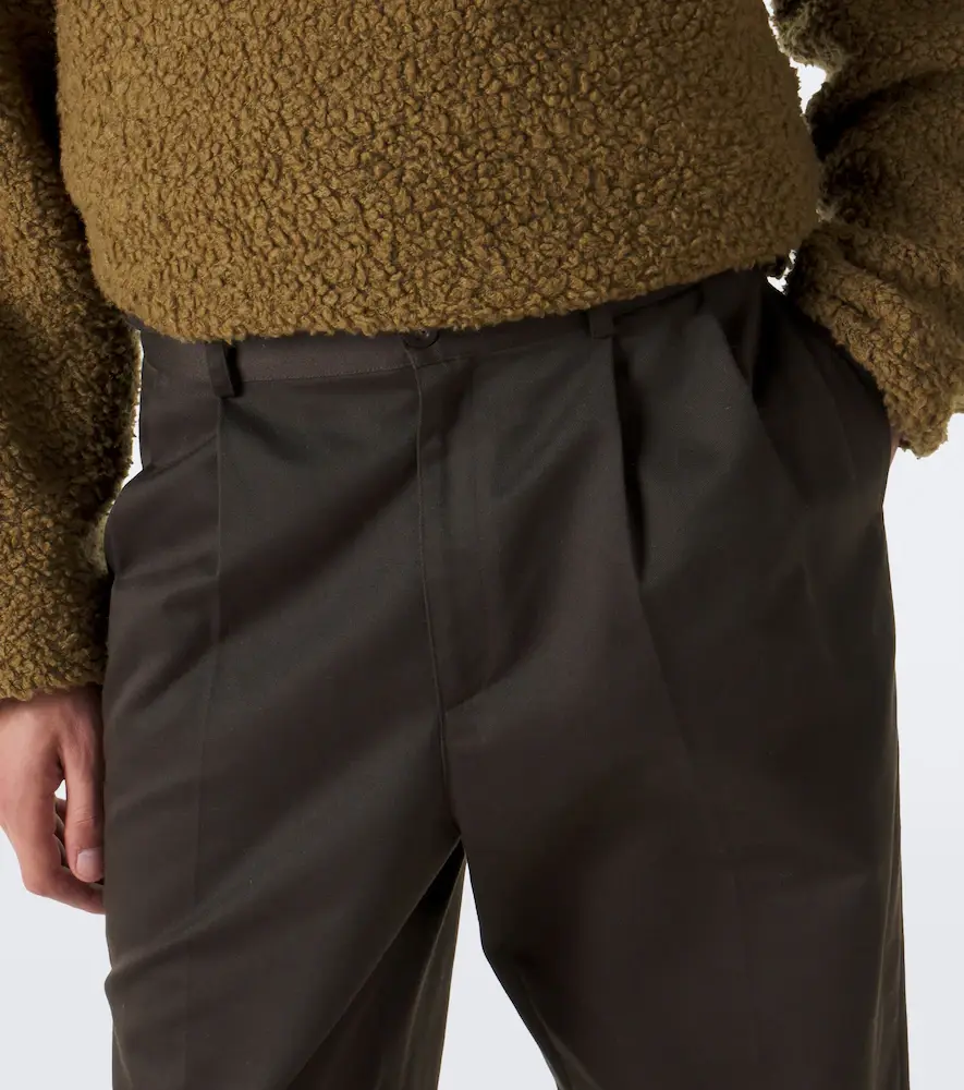 The Row Nesper pleated straight pants | Thumbnail 2 The Row Nesper pleated straight pants | Thumbnail 2