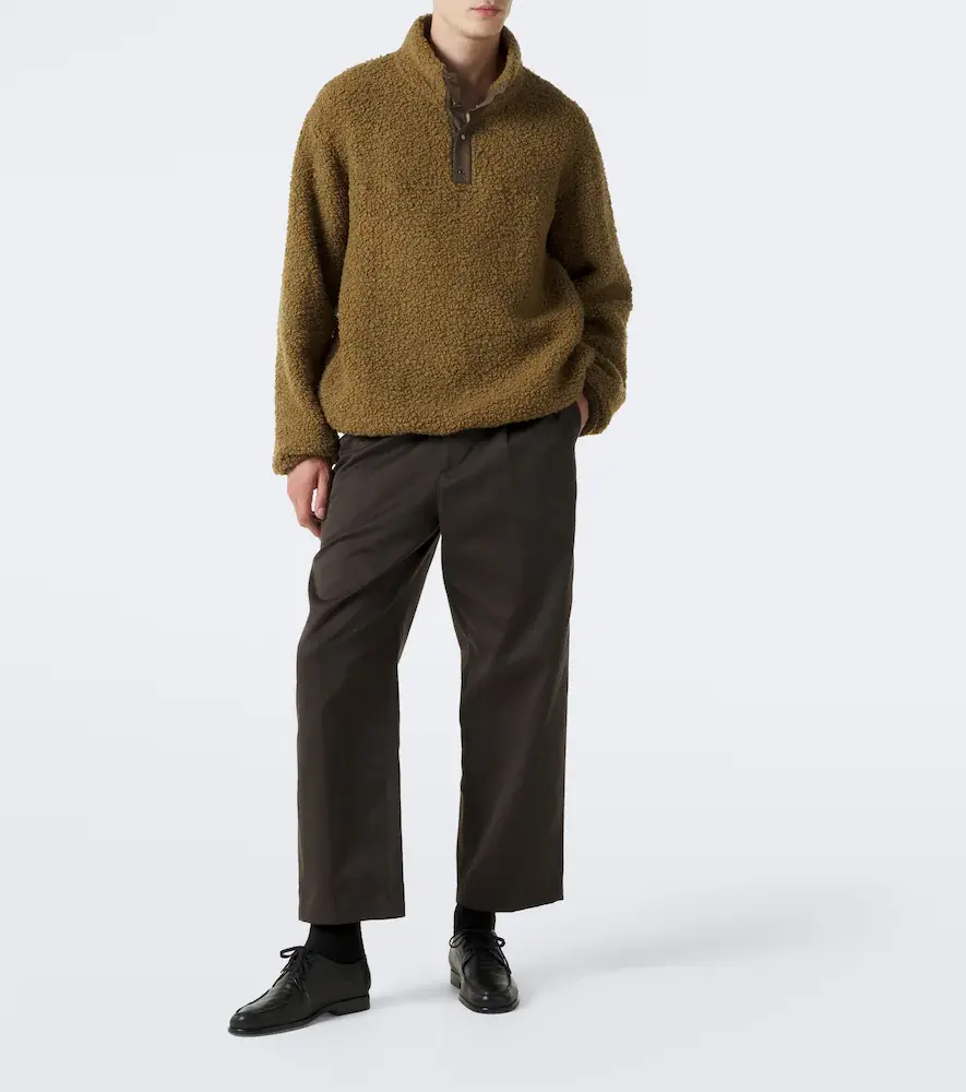 The Row Nesper pleated straight pants | Thumbnail 3 The Row Nesper pleated straight pants | Thumbnail 3