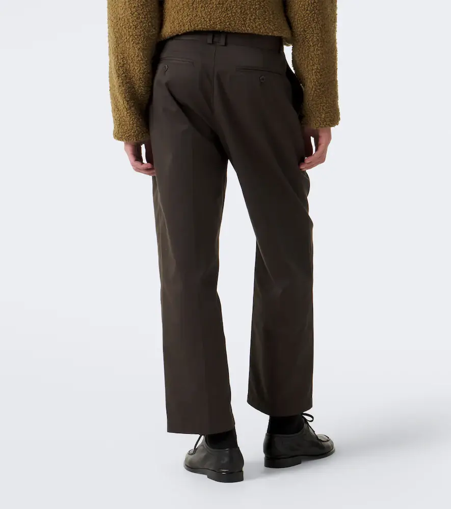 The Row Nesper pleated straight pants | Thumbnail 5 The Row Nesper pleated straight pants | Thumbnail 5