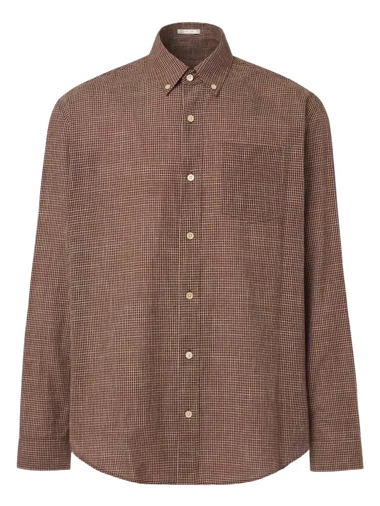 Pompeo checked cotton flannel shirt Pompeo checked cotton flannel shirt
