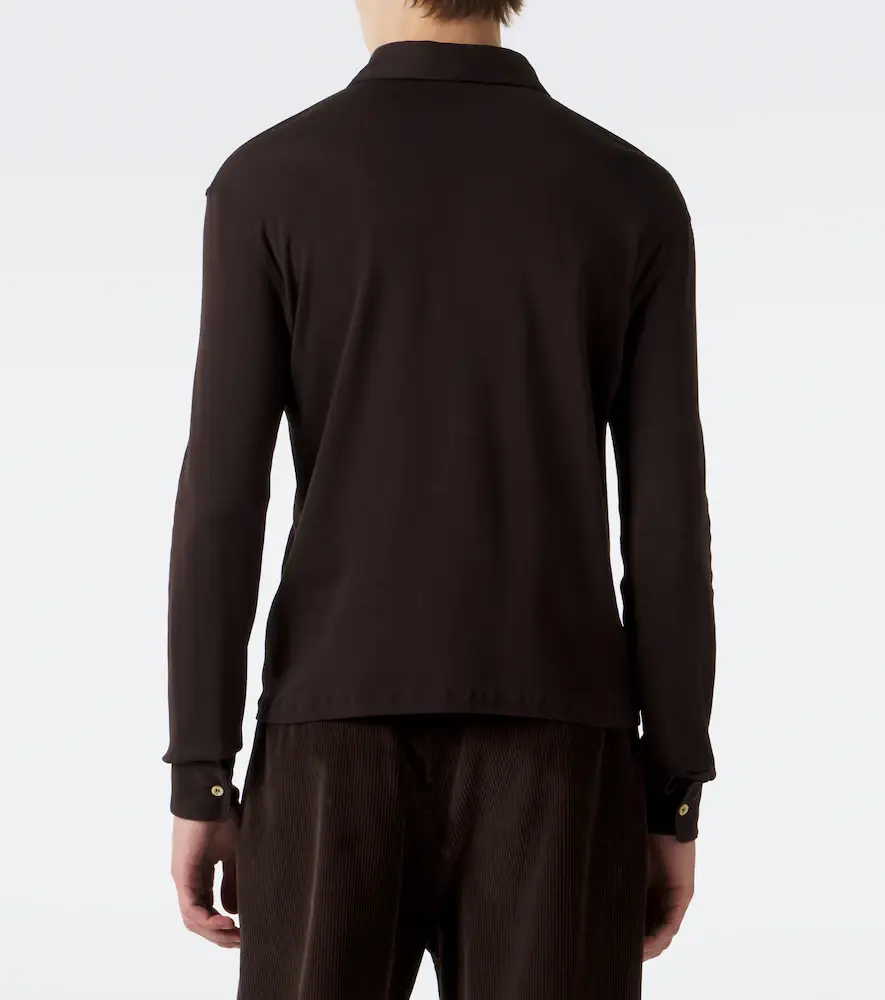 The Row Reyes cotton jersey polo shirt | Thumbnail 4 The Row Reyes cotton jersey polo shirt | Thumbnail 4