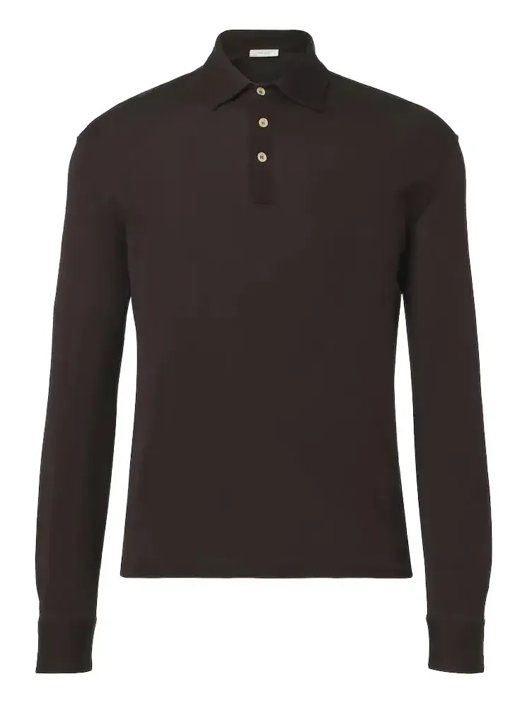 Reyes cotton jersey polo shirt