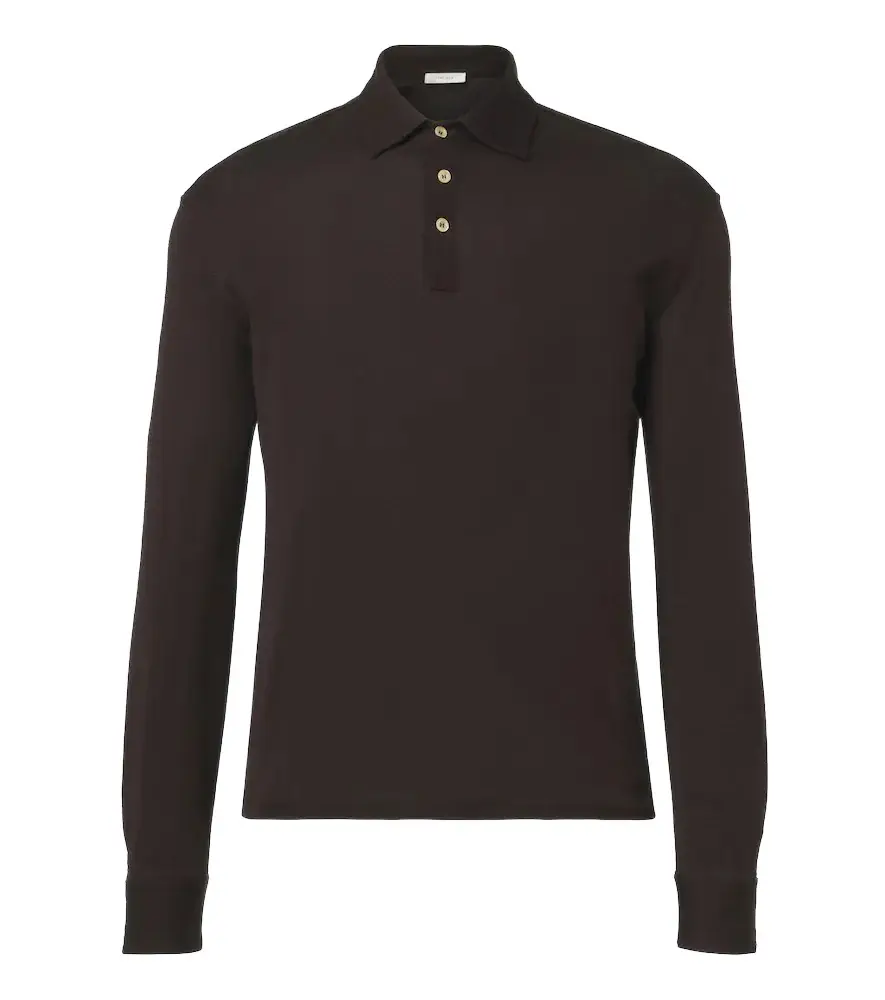 The Row Reyes cotton jersey polo shirt | Image 1 The Row Reyes cotton jersey polo shirt | Image 1