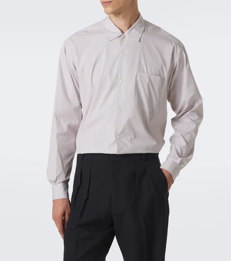 The Row Vanja striped cotton shirt | Thumbnail 5 The Row Vanja striped cotton shirt | Thumbnail 5