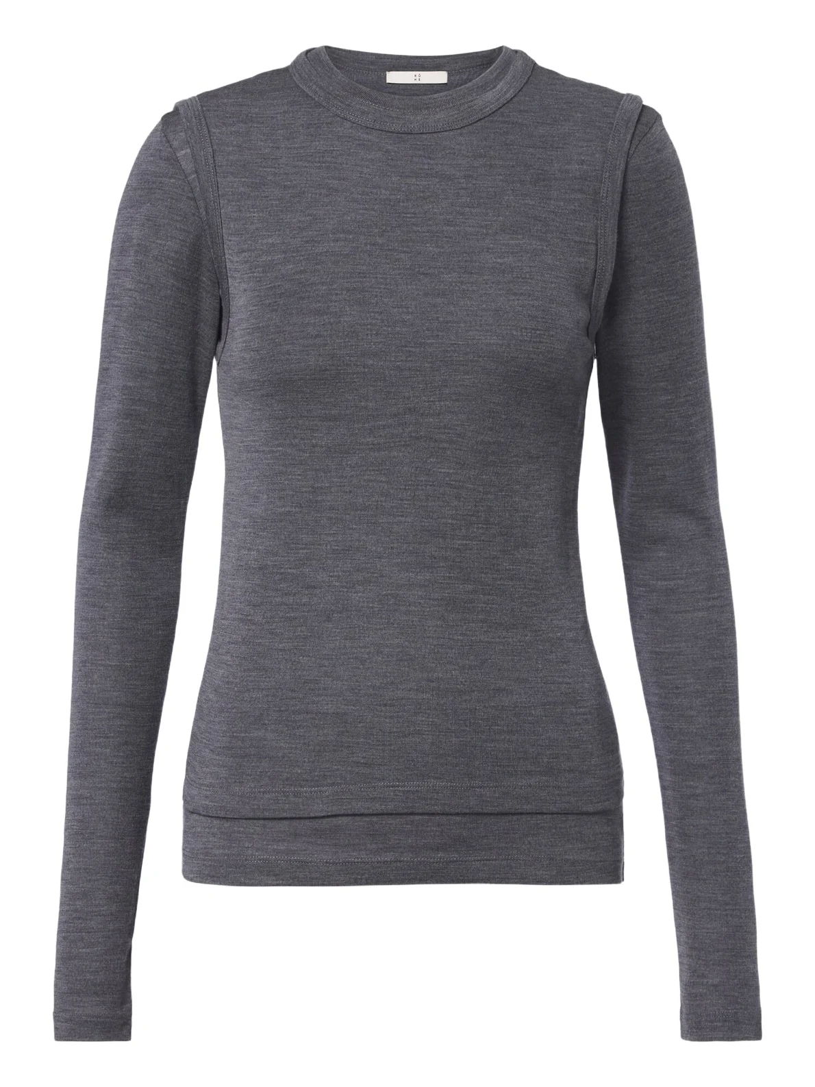 Róhe Layered wool sweater Róhe Layered wool sweater
