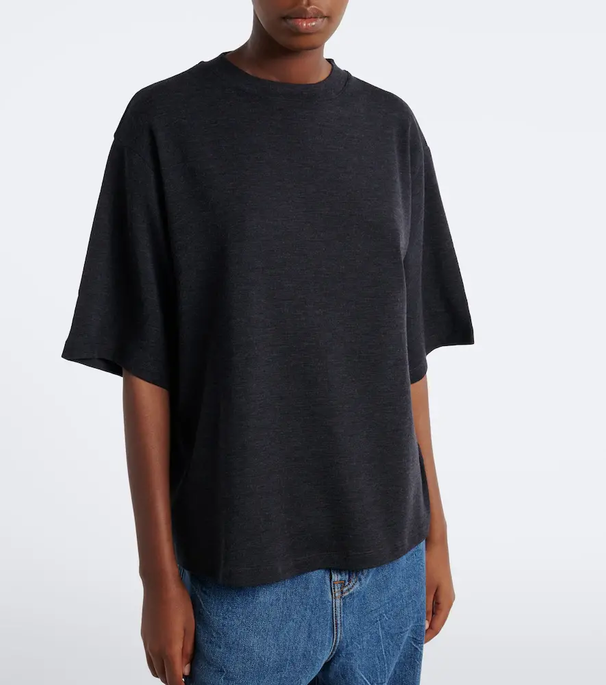RÓHE Róhe Knitted wool T-shirt | Thumbnail 3 RÓHE Róhe Knitted wool T-shirt | Thumbnail 3