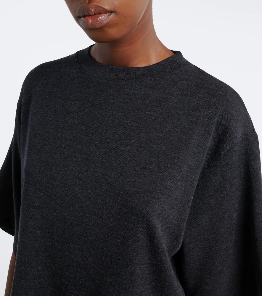 RÓHE Róhe Knitted wool T-shirt | Thumbnail 6 RÓHE Róhe Knitted wool T-shirt | Thumbnail 6