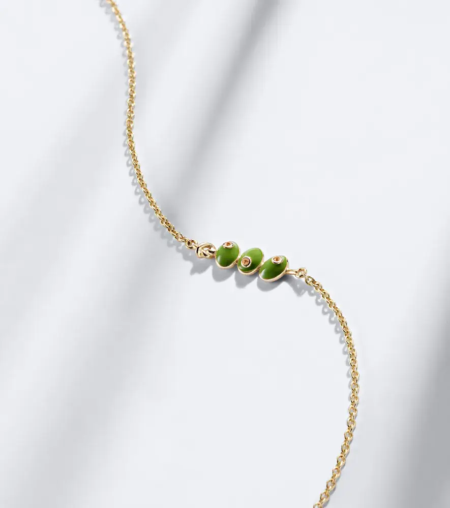 Sydney Evan Martini Olives 14kt gold bracelet with sapphires | Thumbnail 4 Sydney Evan Martini Olives 14kt gold bracelet with sapphires | Thumbnail 4