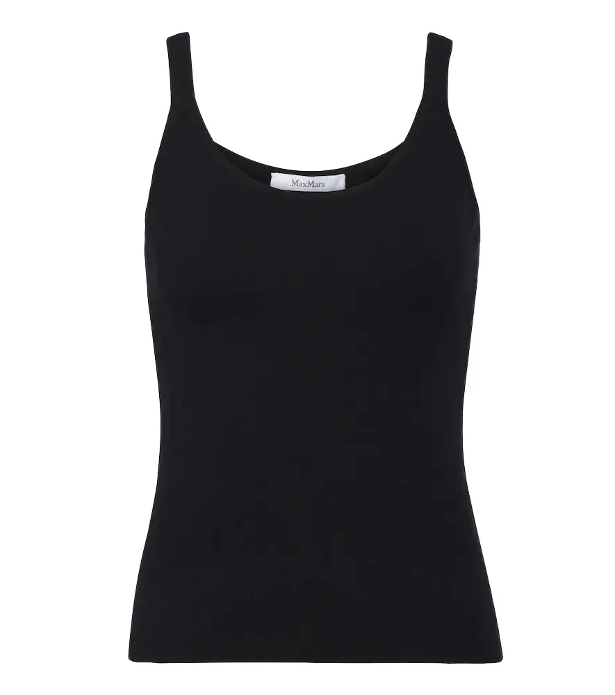 Max Mara Knitted wool-blend tank top | Image 1 Max Mara Knitted wool-blend tank top | Image 1