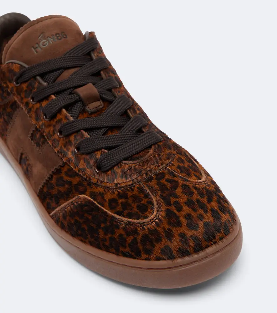 Hogan H647 leopard-print calf hair sneakers | Thumbnail 3 Hogan H647 leopard-print calf hair sneakers | Thumbnail 3